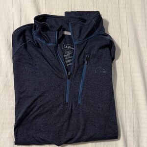 LL Bean men’s lightweight 3/4 zip